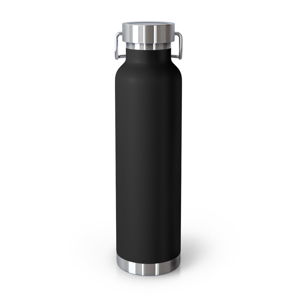 22oz Insulated Water Bottle with Vintage Monogram "CR"