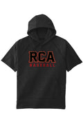 Tri Blend Fleece S S Hooded Pullover